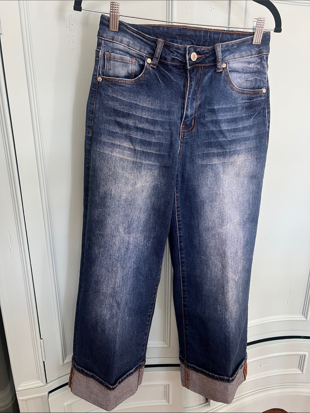 Classic Dark Wash Women’s Jeans - Blue